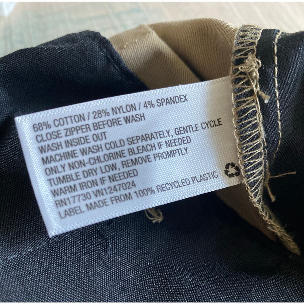 Goodfellow & Co Tech Shorts Men 40 Tan Wrinkle Resistant Stretch Waist Band NWT - Picture 12 of 12